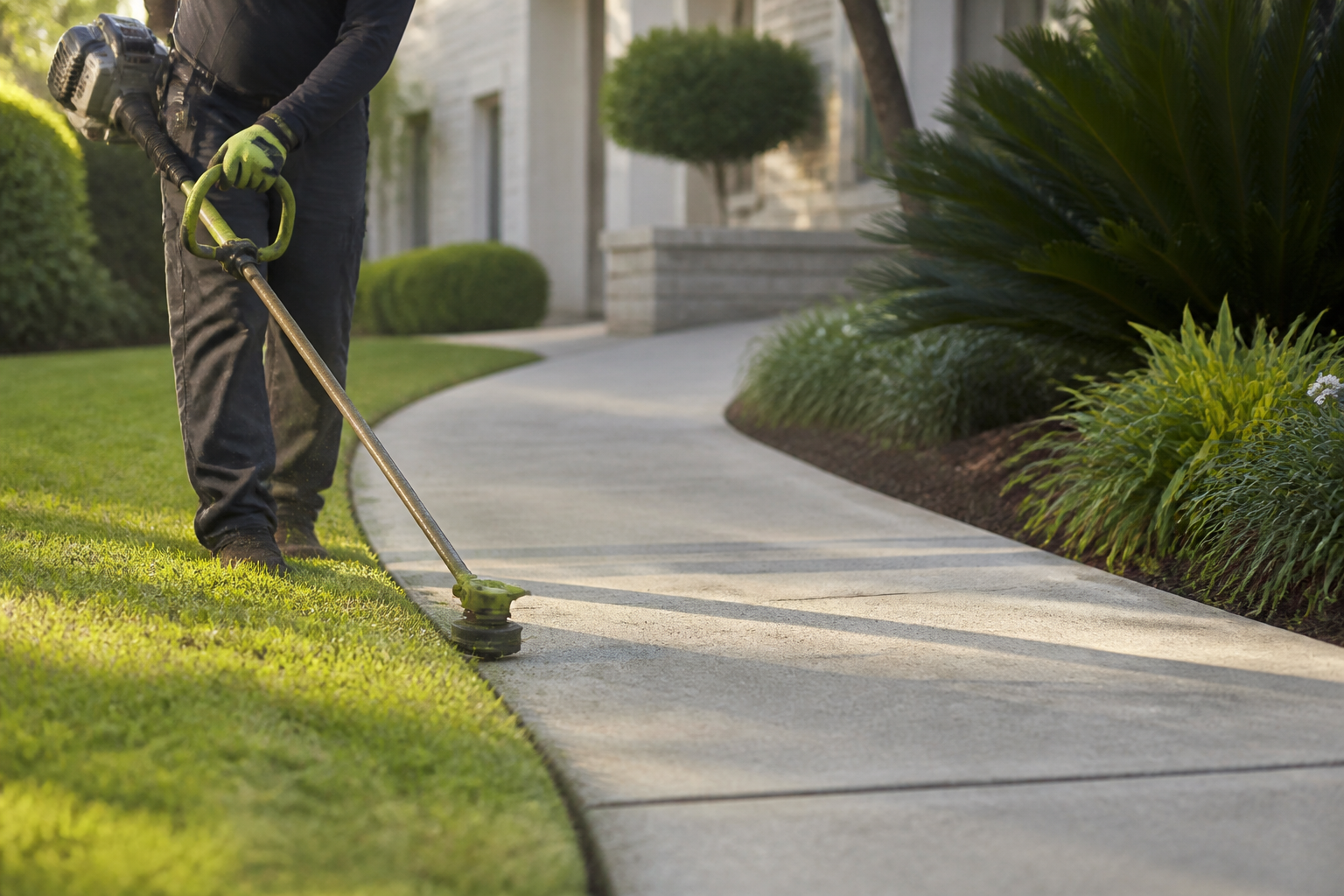 Precision edging and trimming